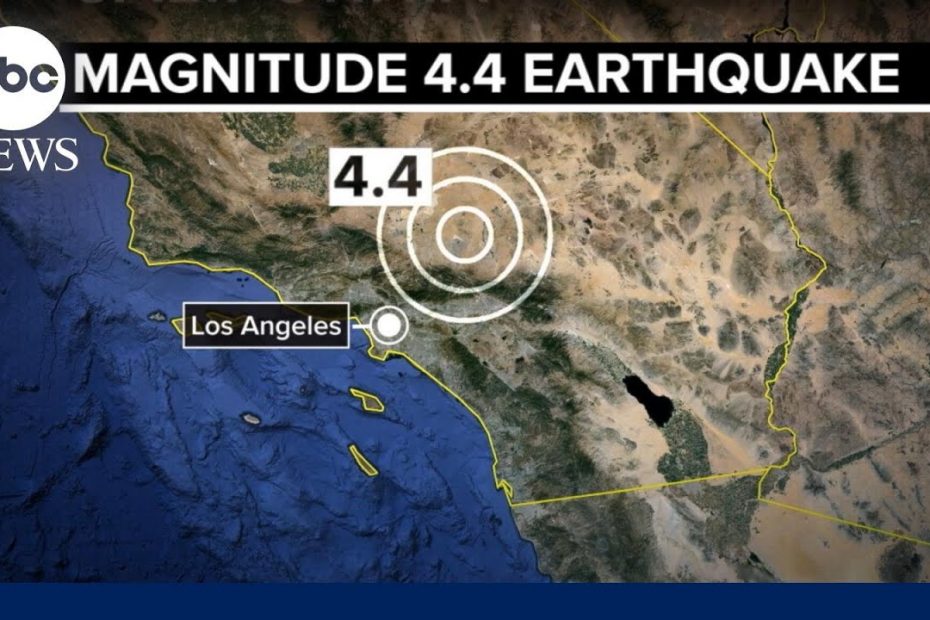 Earthquake rocks Los Angeles
