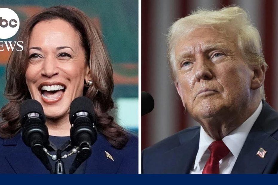 New poll numbers suggest Kamala Harris is ahead of Trump in some states