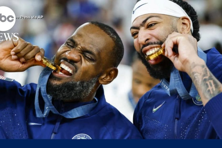 US men’s basketball team wins gold, breaking makes Olympic debut