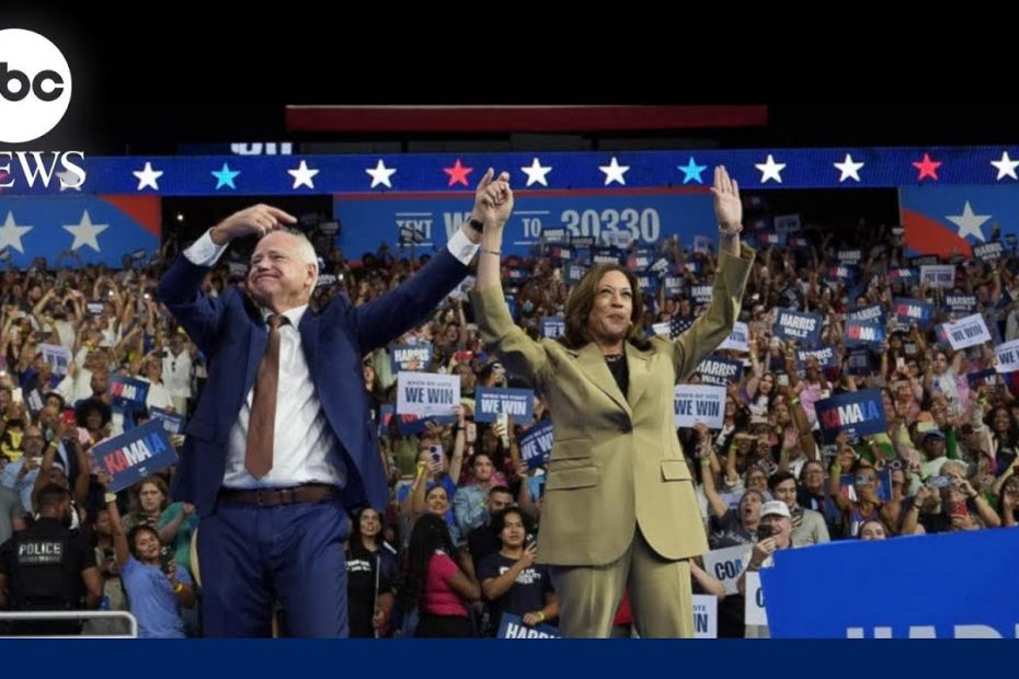 Harris, Walz conclude 5-state swing as Trump holds campaign fundraisers
