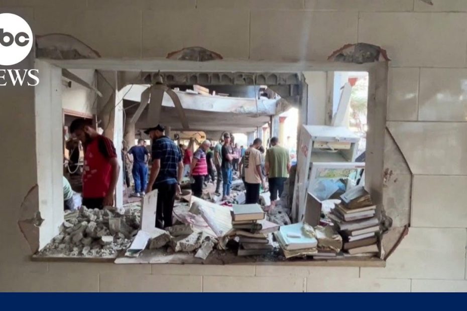 Dozens killed after IDF airstrike on school