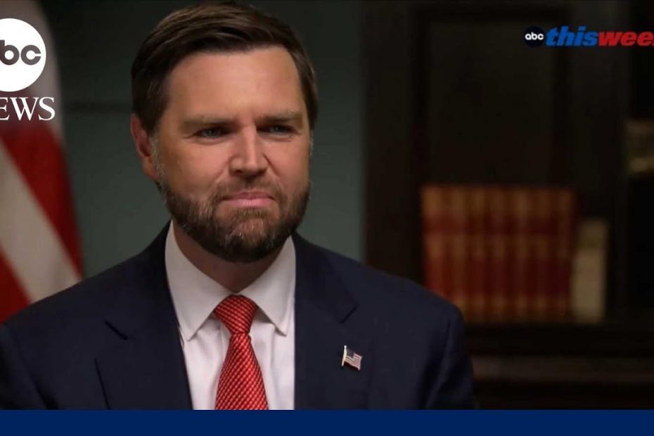 JD Vance ‘absolutely’ sure Trump thinks he could be president if needed