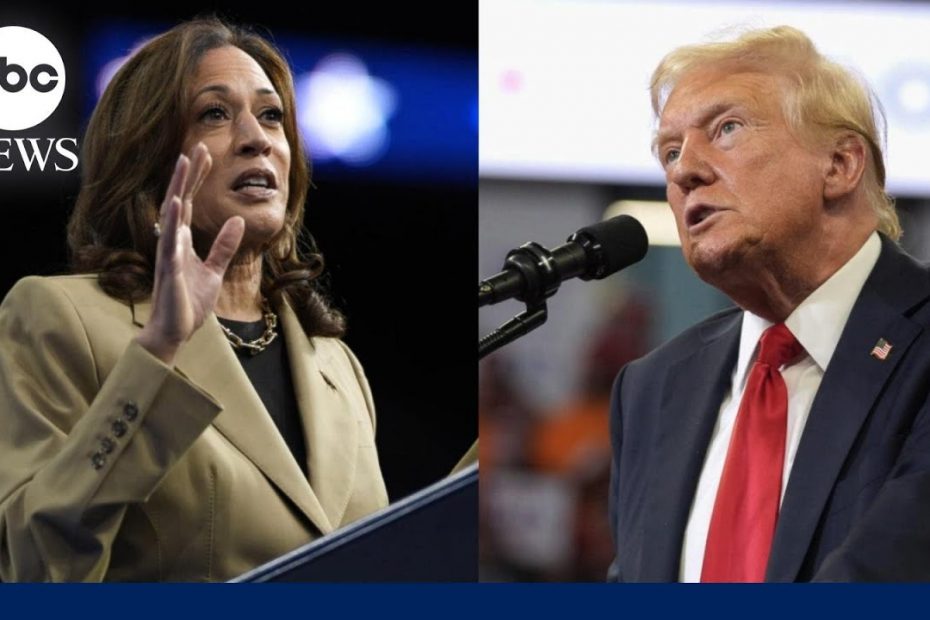 Kamala Harris and Donald Trump hold dueling rallies in the West