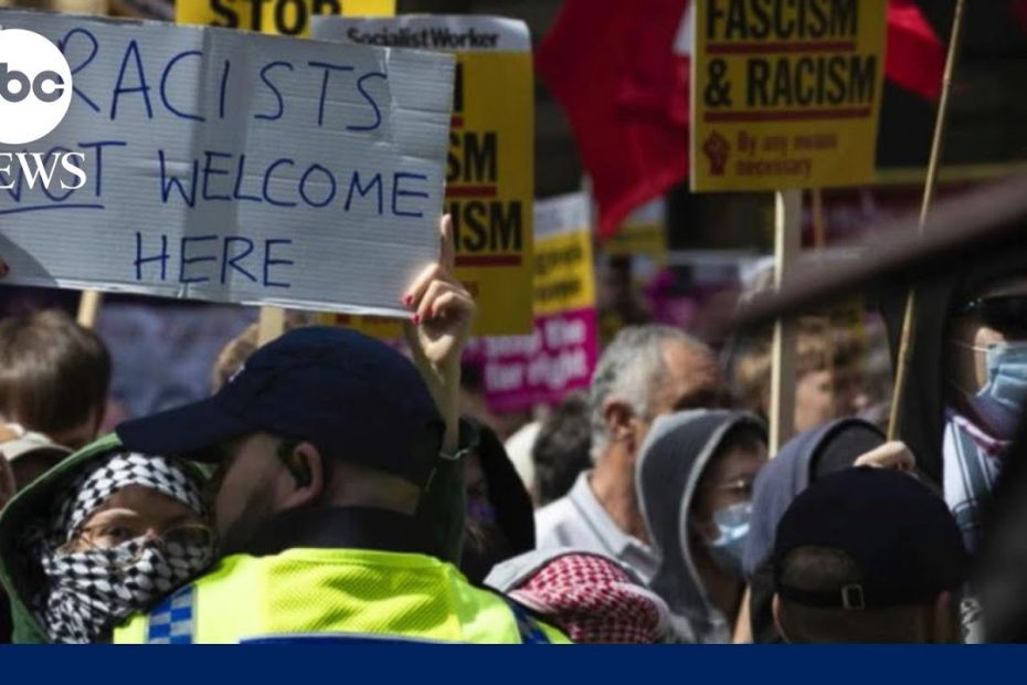 Wave of unrest expected in the UK tonight: Far-right demonstrations, counter-protests planned