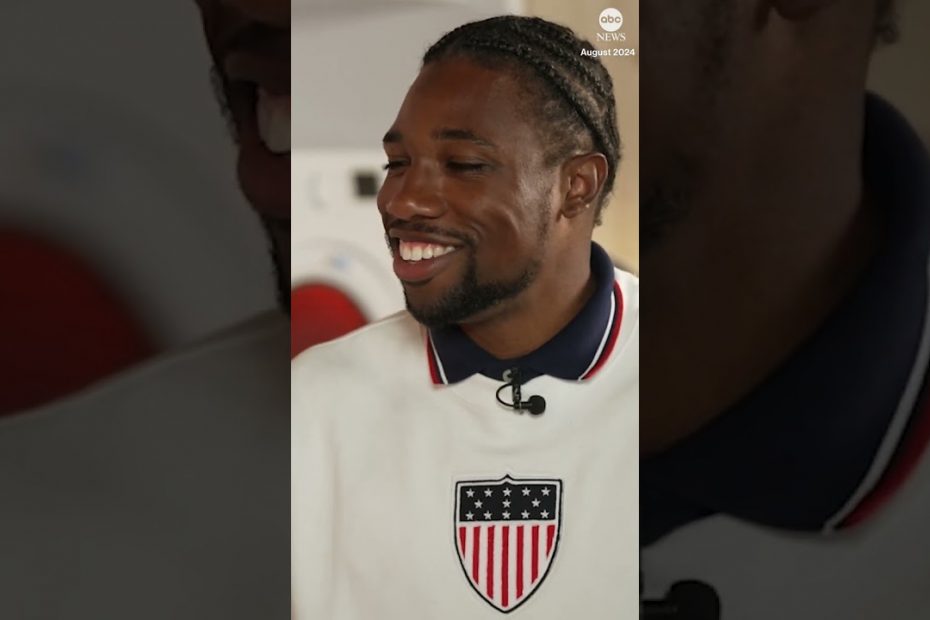 Team USA sprinter Noah Lyles speaks on his Olympic experience