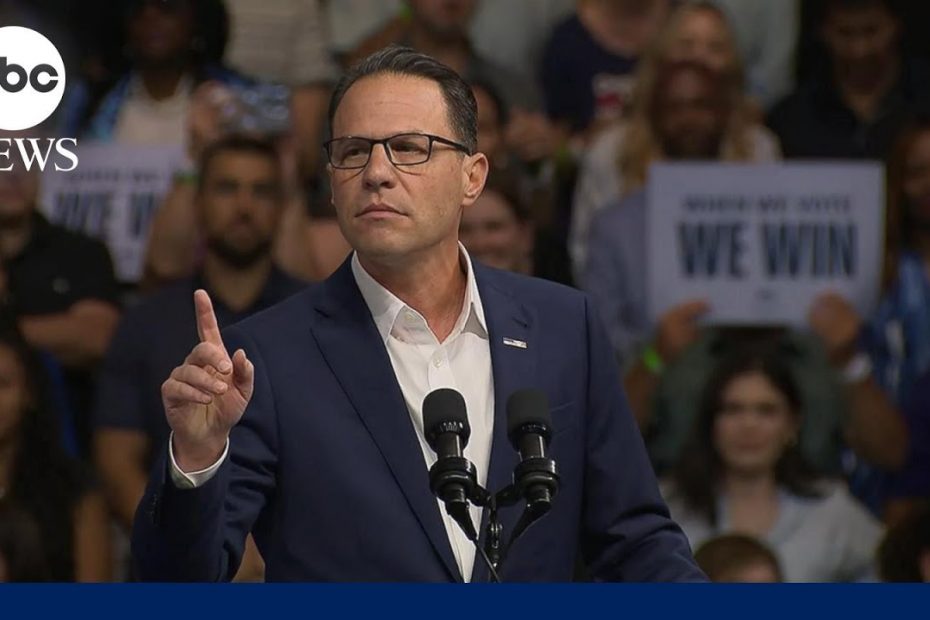 Shapiro delivers remarks at Harris/Walz's 1st campaign event