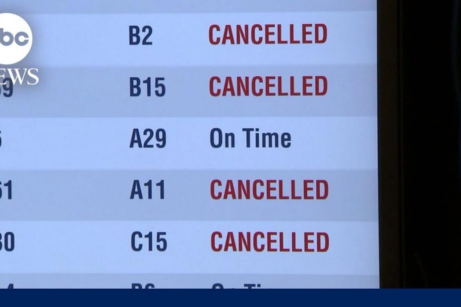 Thousands of flights delayed or canceled since Sunday after Tropical Storm Debby