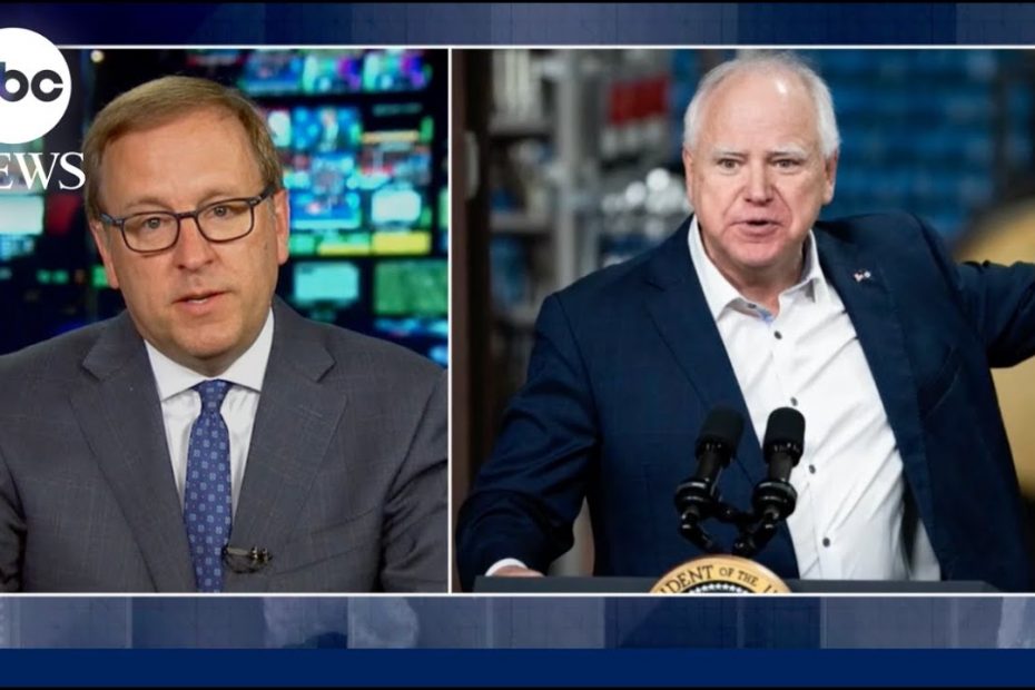 How Minnesota Gov. Tim Walz rose to the top of Kamala Harris' vice presidential picks