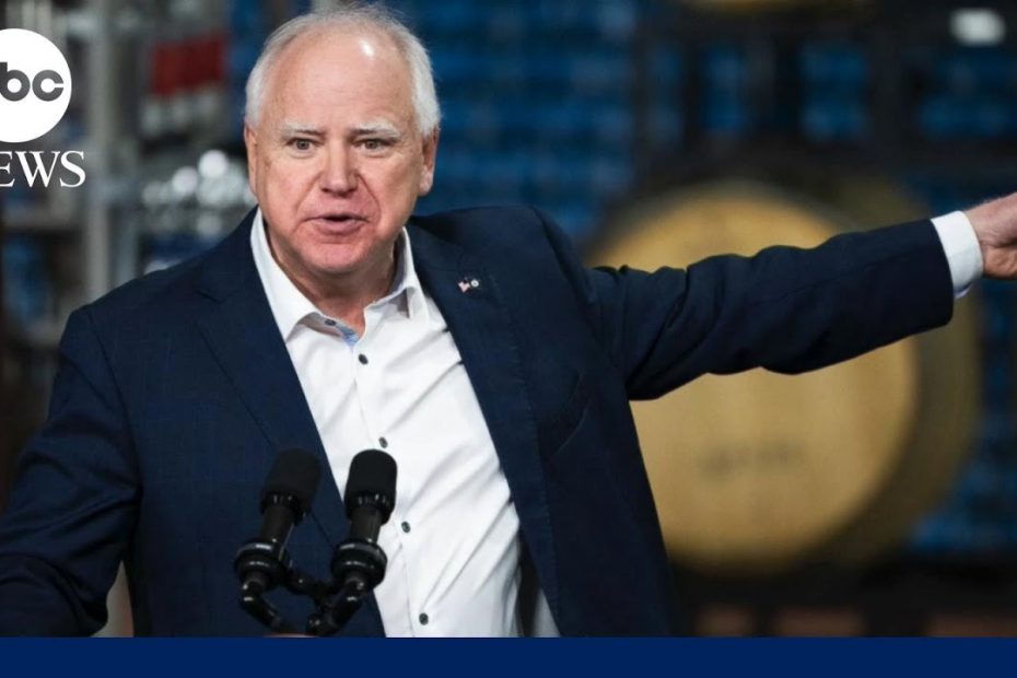 Trump campaign releases first statement in response to Tim Walz as Harris VP pick