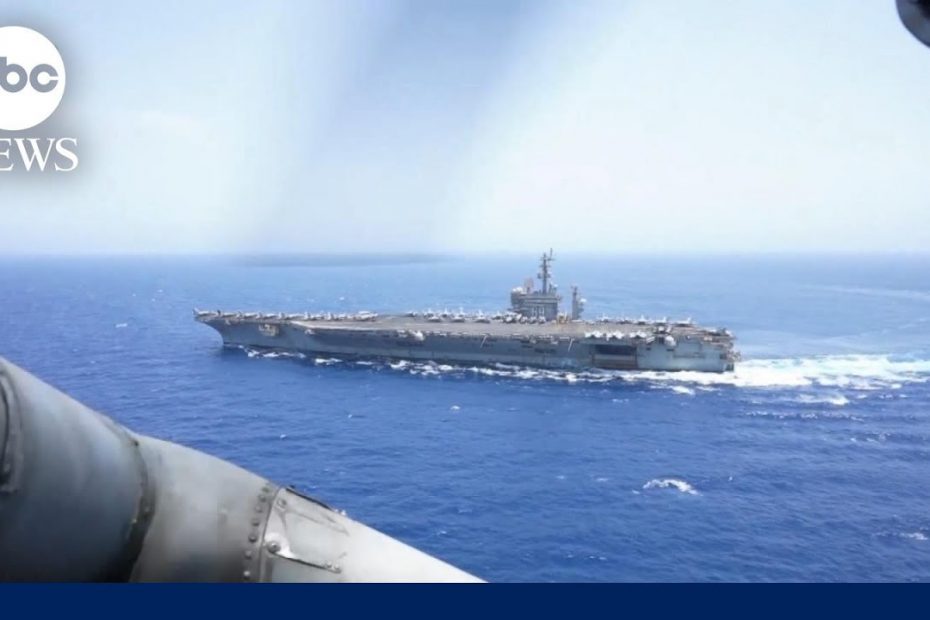 U.S. increases show of force in Middle East amid Iran threatening retaliation against Israel