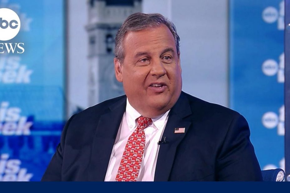 Harris' vice presidential pick 'should be Josh Shapiro': Chris Christie