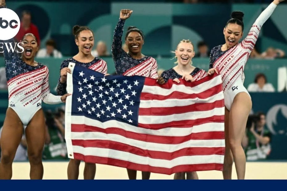 US women's gymnastics wins team gold medal