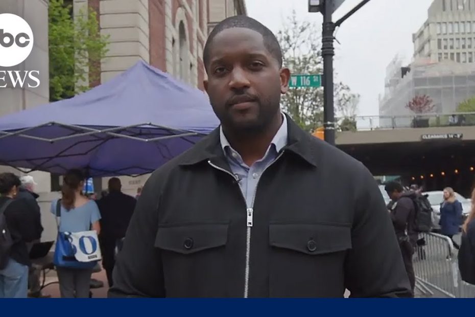 Columbia University warns of consequences for student protesters