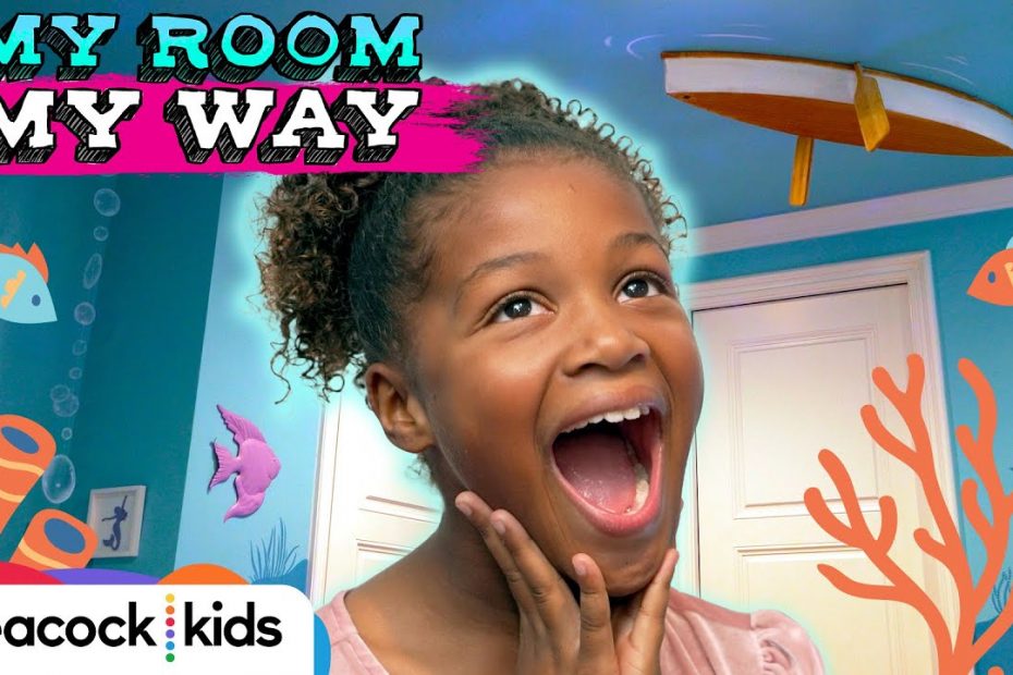 Mermaid Girl Gets Underwater Room Makeover! | MY ROOM MY WAY