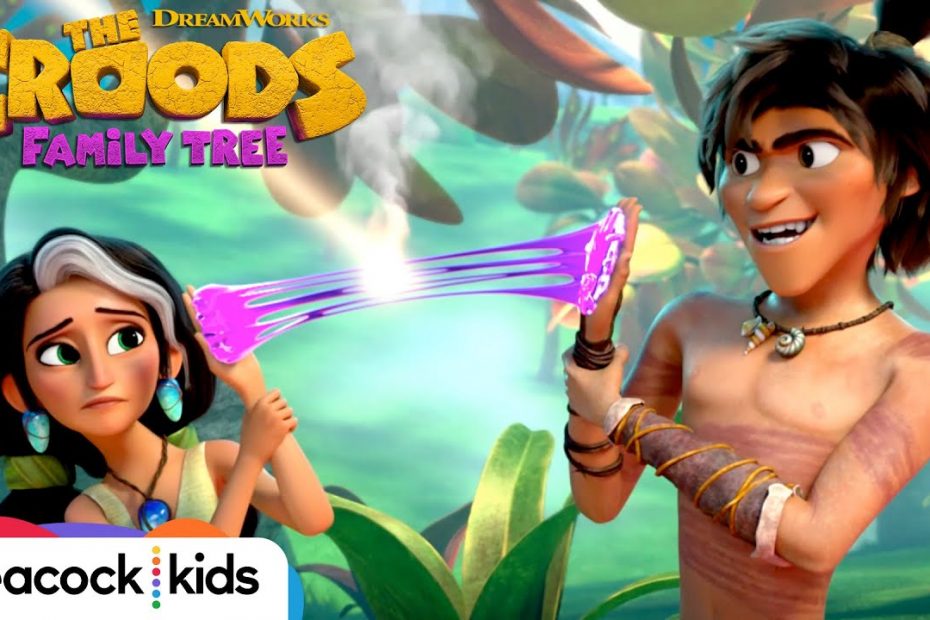 The Croods' Sticky Situation | THE CROODS FAMILY TREE