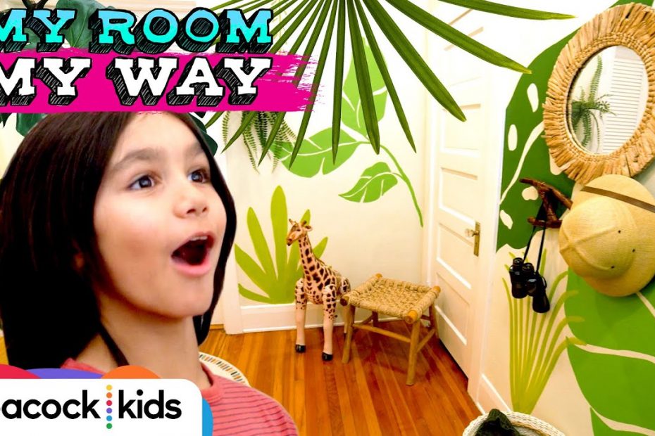 I Can Go On a JUNGLE SAFARI in my New Bedroom! | Kids Room Makeover | MY ROOM MY WAY