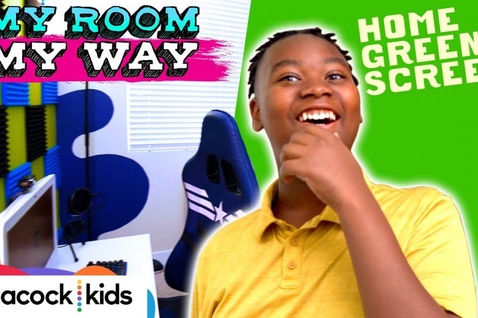 Turning a Boring Bedroom into an Inclusive Streaming Studio | Kids Room Makeover | MY ROOM MY WAY