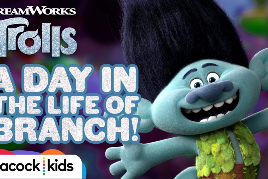 Branch's Mood Makeover! Finding His True Colors | TROLLS