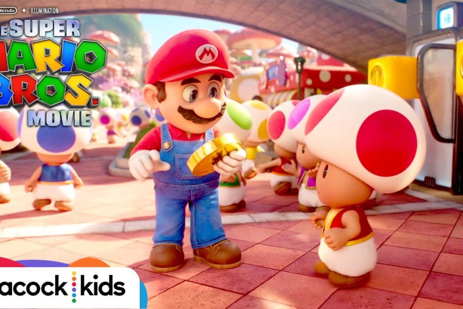 Toad Brings Mario to the Mushroom Kingdom [Official Clip] | THE SUPER MARIO BROS. MOVIE