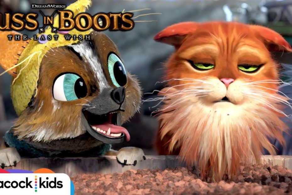 Puss Makes a New Puppy Friend | PUSS IN BOOTS: THE LAST WISH