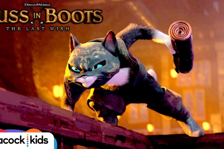 Escape The Three Bears! Puss in Boots Chase Scene | PUSS IN BOOTS: THE LAST WISH