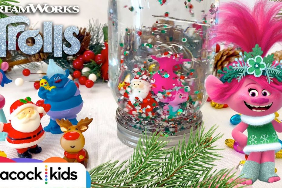 Create Your Own Trolls Sparkling Snowglobe! | TROLLS