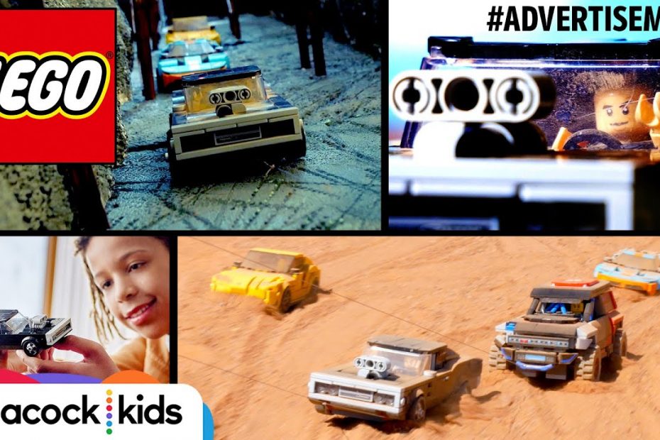 Building Dom's Charger + Chase Scene with LEGO® Bricks! | FAST & FURIOUS #ad
