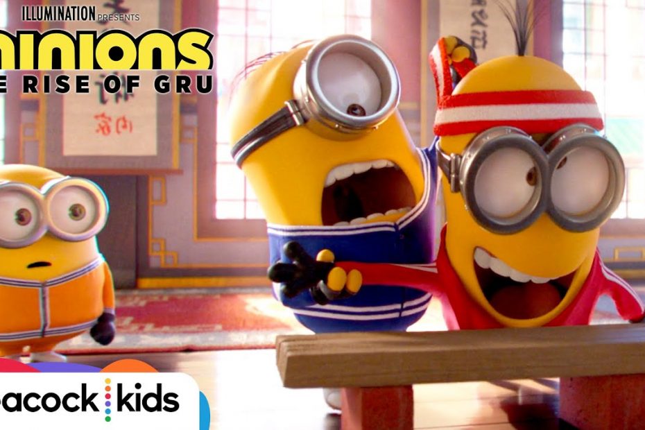 The Minions Learn Kung Fu | MINIONS: THE RISE OF GRU