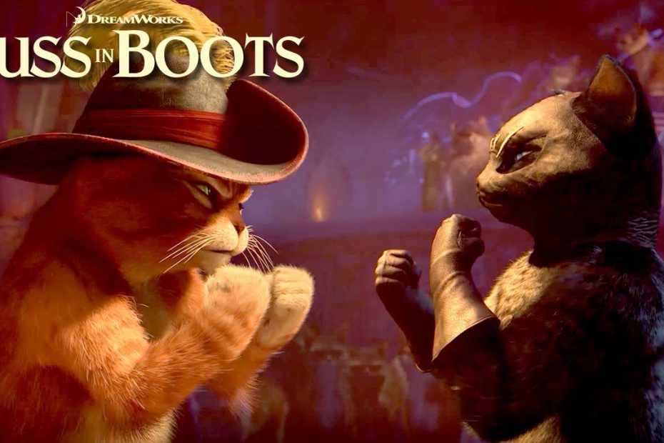 Epic Dance Battle with Kitty Softpaws | PUSS IN BOOTS