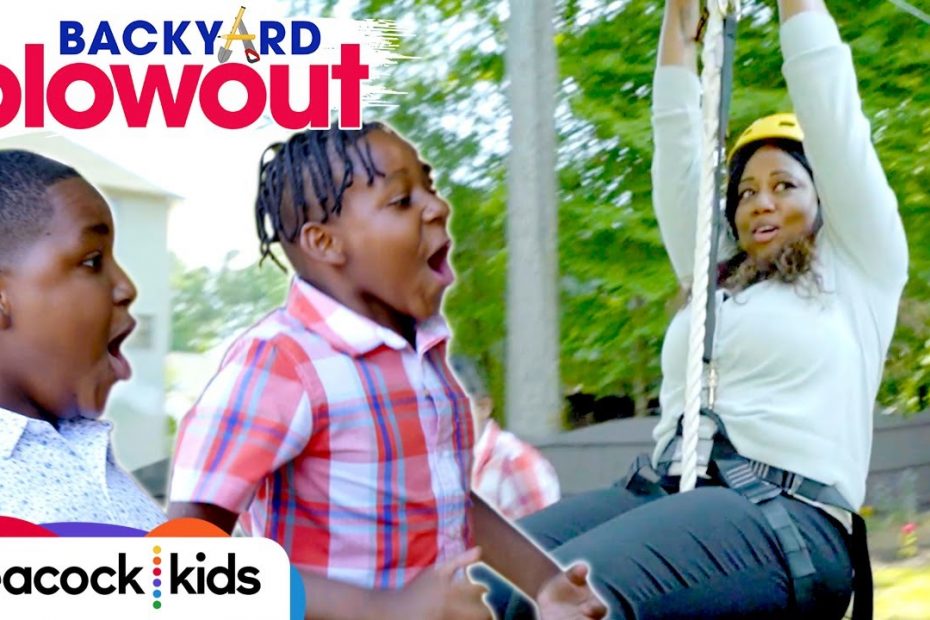 Backyard Zipline and More! | BACKYARD BLOWOUT