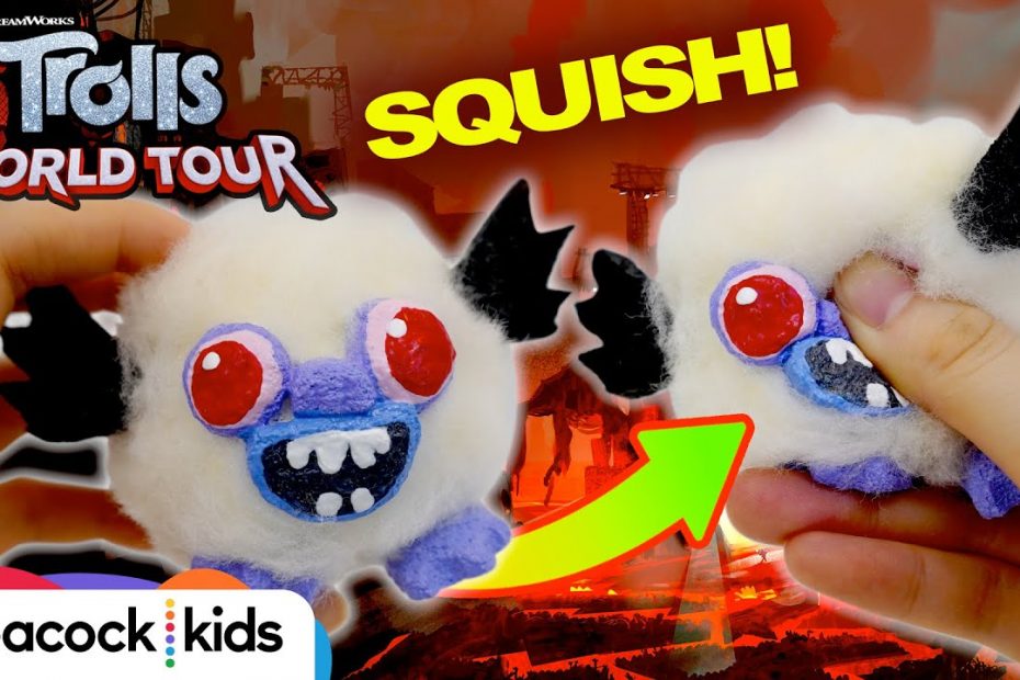 DIY Trolls Squishy: Queen Barb’s Bat Debbie | TROLLS WORLD TOUR