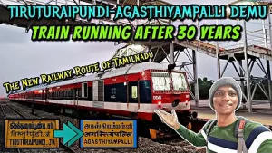 AGASTHIYAMPALLI DEMU EXPRESS TRAVEL VLOG!!! Tiruturaipundi-Vedaranyam-Agastiyampalli | Naveen Kumar