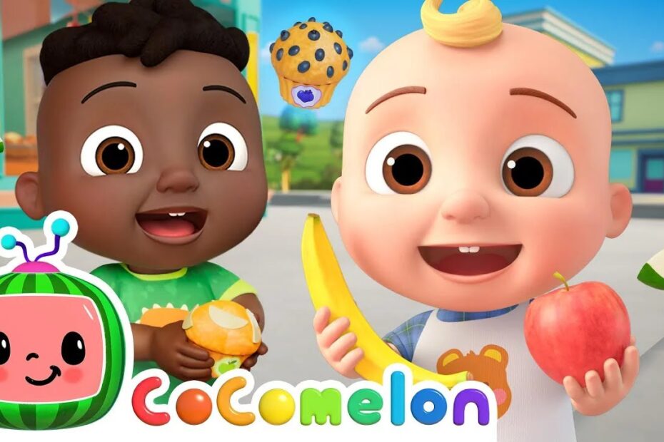 Fruit Muffins & Bananas + Healthy Foods and Snacks | CoComelon Nursery Rhymes & Kids Songs