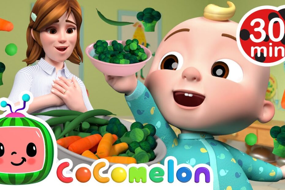 Yes Yes Vegetables Song! + Healthy Meals and Foods for Kids! + MORE CoComelon Nursery Rhymes