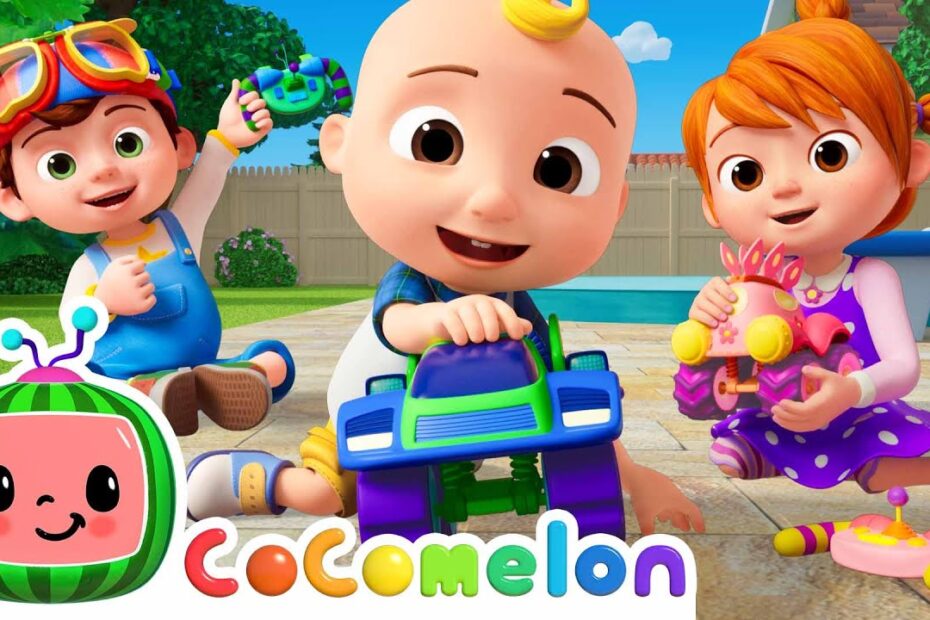 Wheels Go Round & Round Song! Truck Racing | CoComelon Nursery Rhymes & Kids Songs