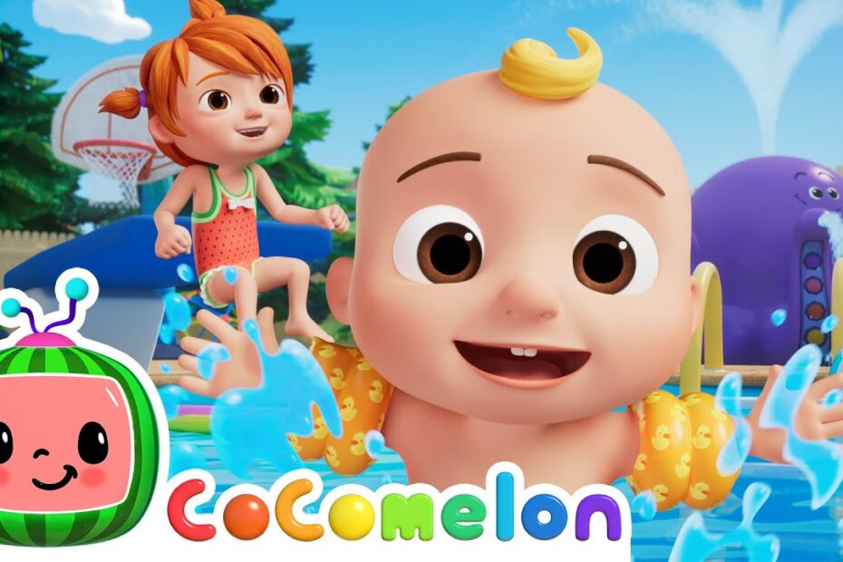 Swimming Song + High Five Song! Summer Activities for Kids ☀️| CoComelon Nursery Rhymes & Kids Songs