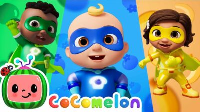The Muffin Man! Super Hero Rescue | CoComelon Nursery Rhymes & Kids Songs