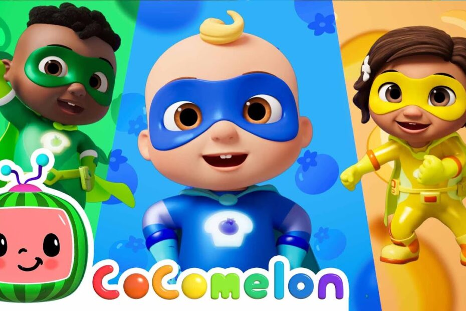 The Muffin Man! Super Hero Rescue | CoComelon Nursery Rhymes & Kids Songs