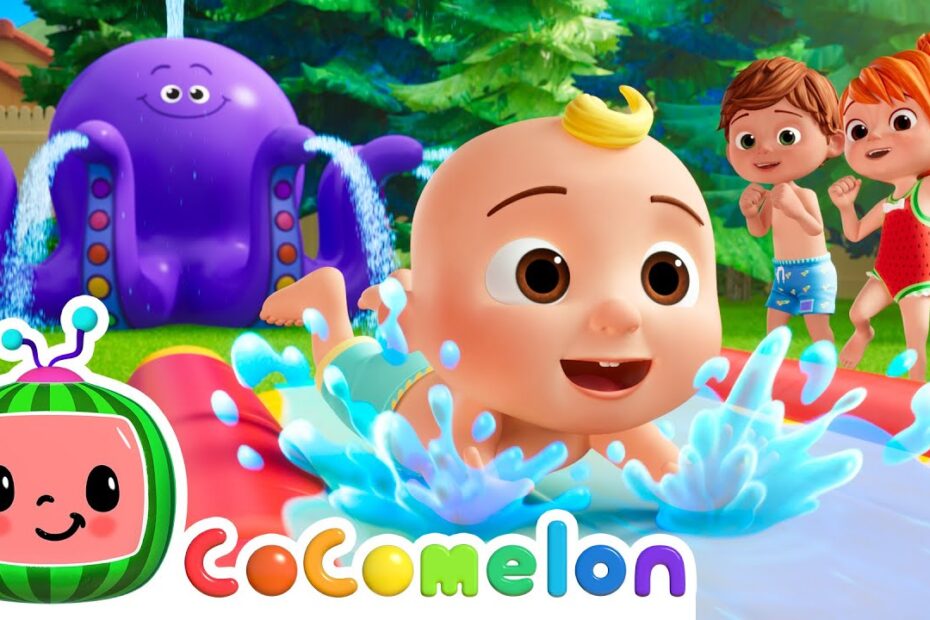 High Five Song! JJ's Summer Waterpark Splash! | CoComelon Nursery Rhymes & Kids Songs