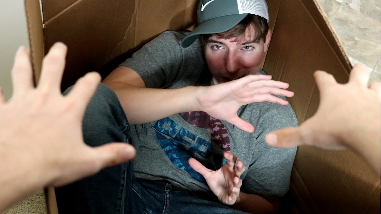 I Mailed Myself IN A BOX & it REALLY WORKED! (Human Mail Challenge)
