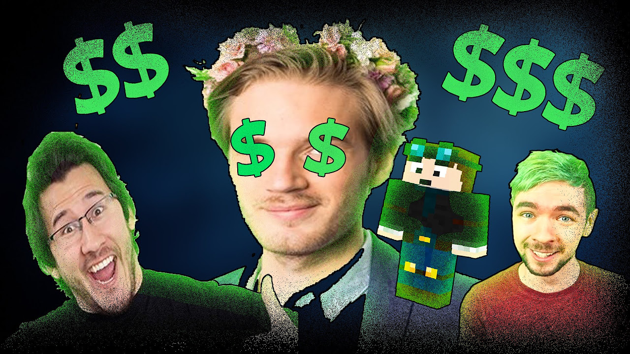 How Much Money Do Big Youtubers Make? (Pewdiepie, Markiplier, etc)