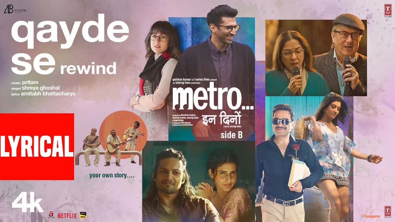 Metro…In Dino: Qayde Se – Rewind (Lyrical Video) | Shreya Ghoshal | Pritam | Amitabh Bhattacharya