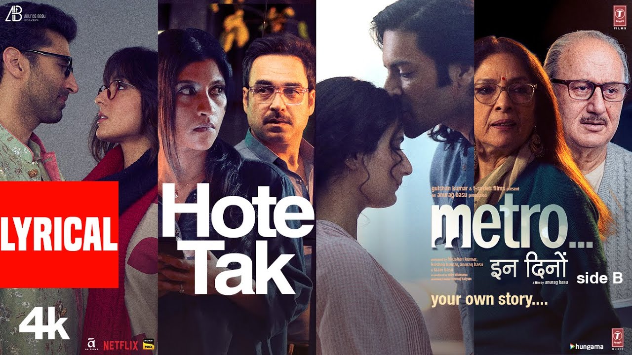 HOTE TAK (Full Song Lyrics): Papon | Pritam | Ghalib | Sandeep Shrivastava | Metro…In Dino