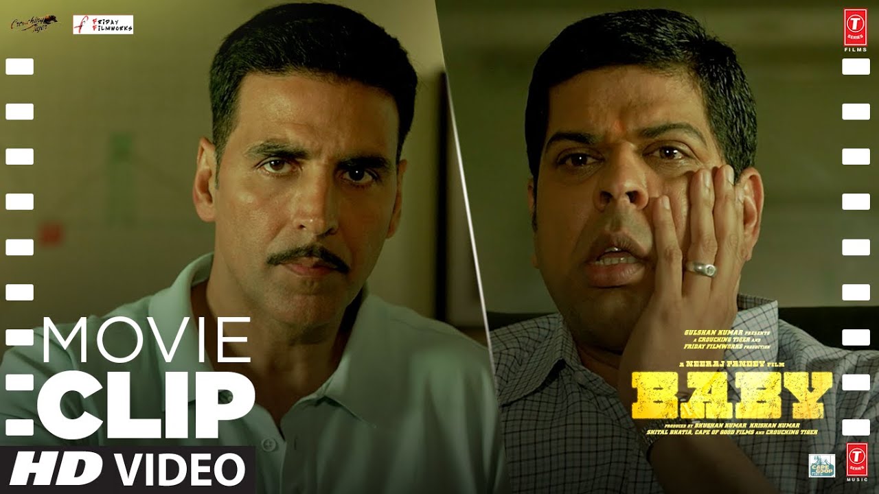 BABY: “The Iconic Slap Scene  by Akshay Kumar ” | Neeraj P | Bhushan K | Movie Clip