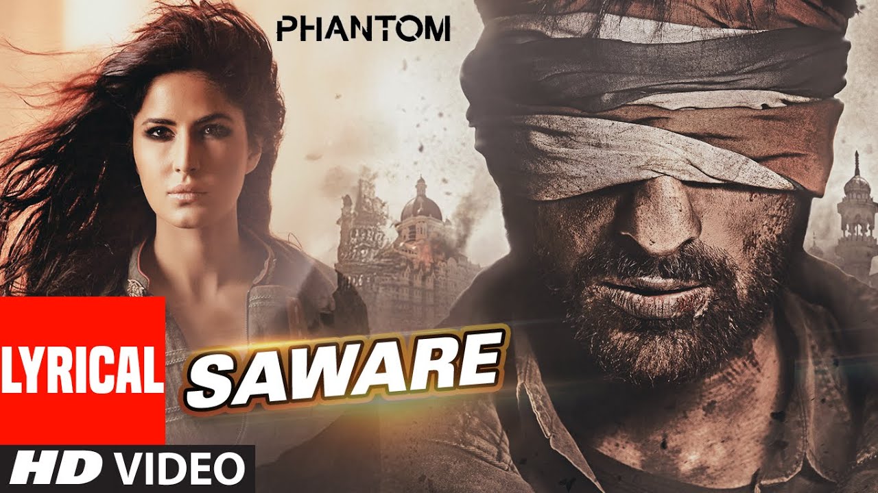 Phantom: Saware Lyrical Video | Arijit Singh | Saif Ali Khan & Katrina Kaif | Pritam | T-Series