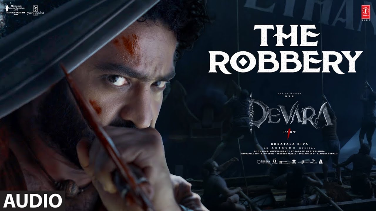 The Robbery OST | Devara Original Sound Track – BGM | NTR | Sai Ali Khan | Anirudh Ravichander