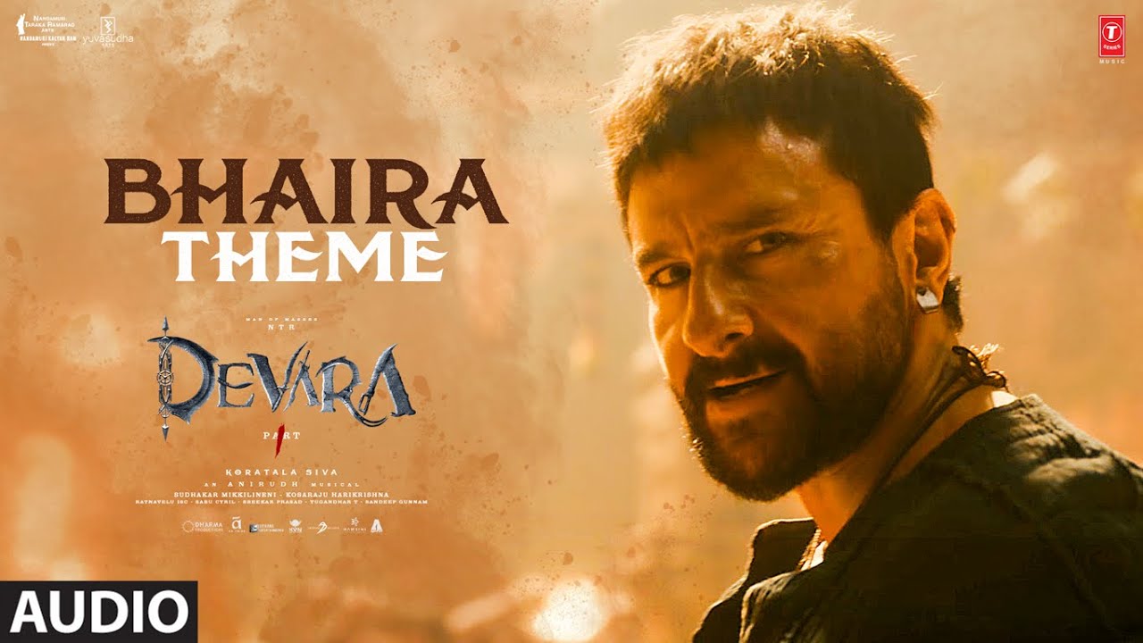 Bhaira Theme OST | Devara Original Sound Track – BGM | NTR | Sai Ali Khan | Anirudh Ravichander