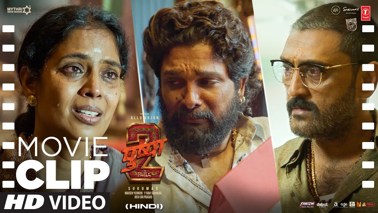 PUSHPA 2: “Pushpa Cries – Kaveri’s Wedding – Emotional Scene” | Allu Arjun | Movie Dialogue Clip