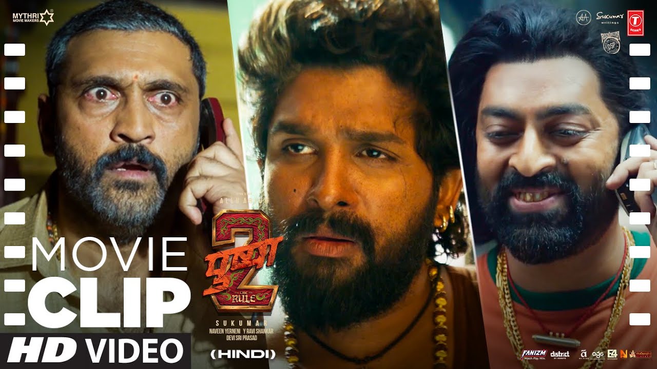 PUSHPA 2: “Kaveri’s Kidnapping Scene !!” | Allu Arjun | Rashmika Mandanna | Movie Dialogue Clip