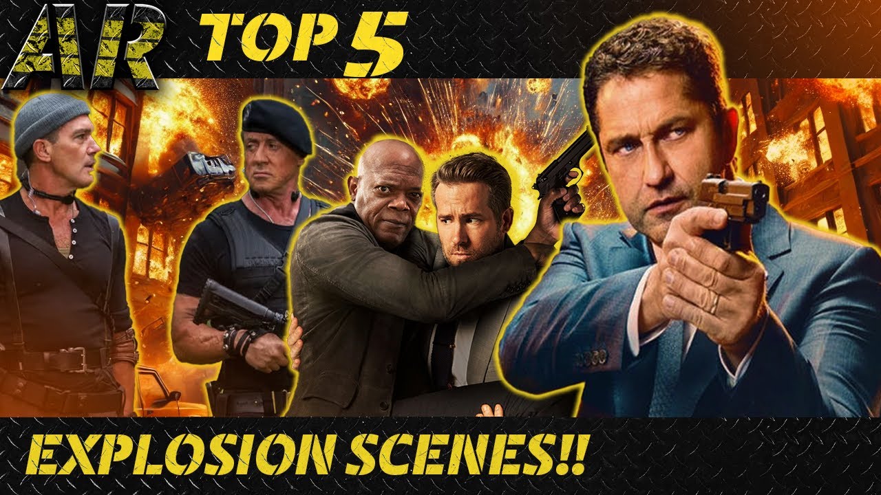 EPIC ACTION SHOWDOWNS: STALLONE, STATHAM, BUTLER, & REYNOLDS IN EXPLOSIVE SCENES!